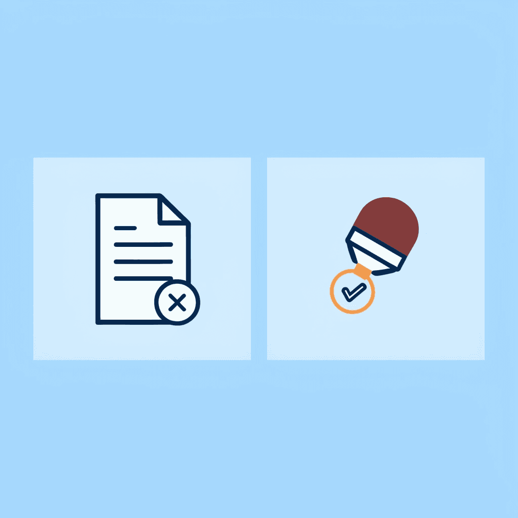 Before: crumpled paper in backpack. After: organized coloring pages with music and visuals