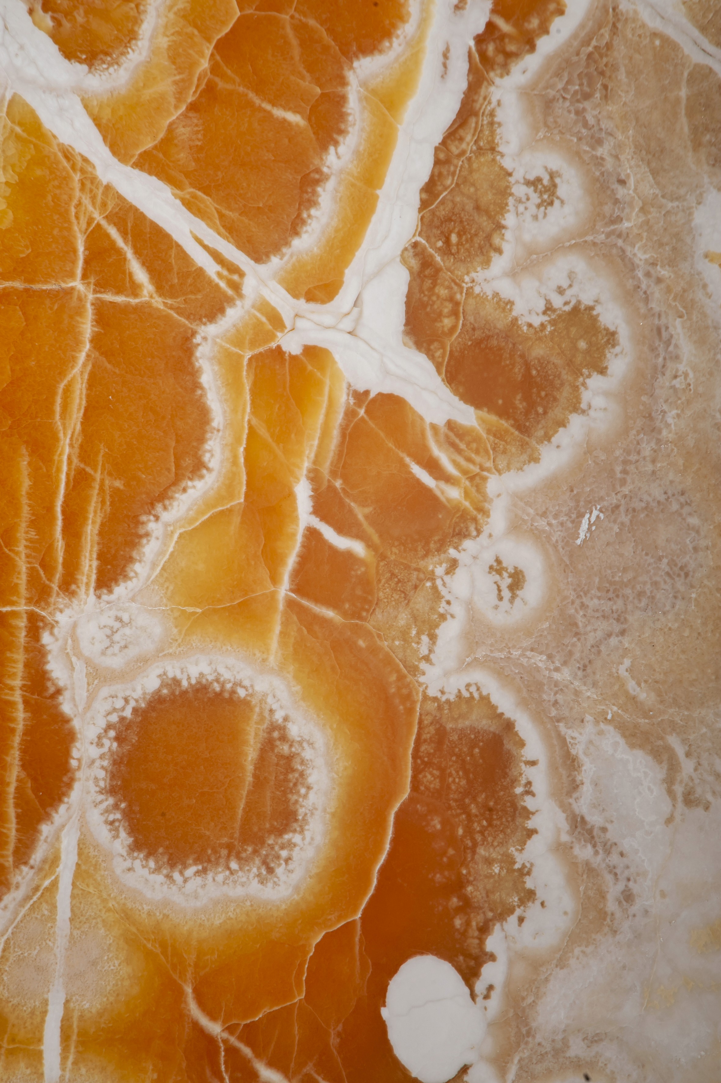 Natural stone with intense structure