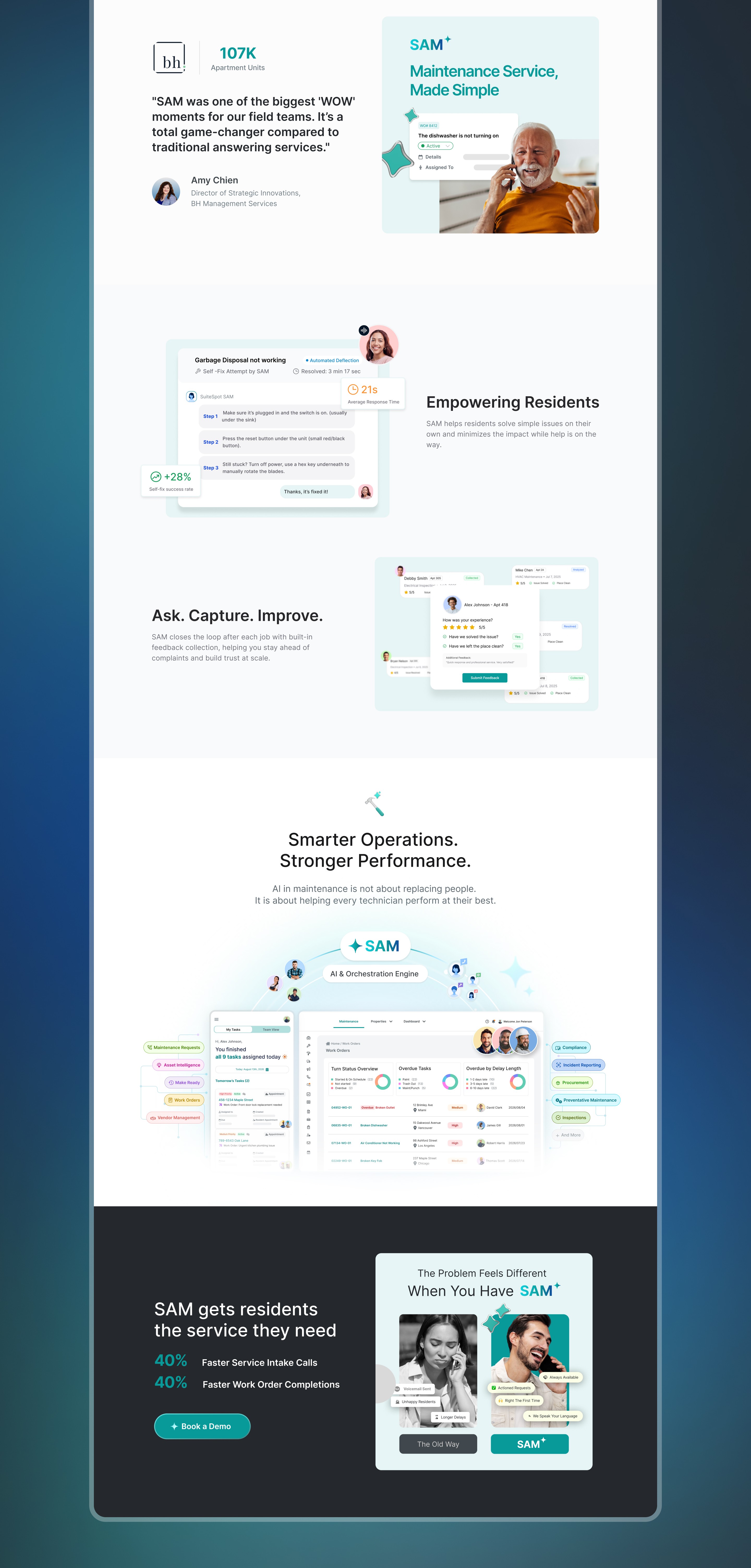 SuiteSpot SAM Website