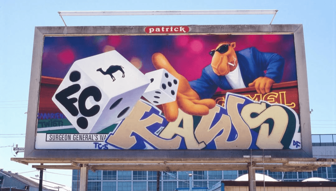 An artwork showing some peach blossoms flowers