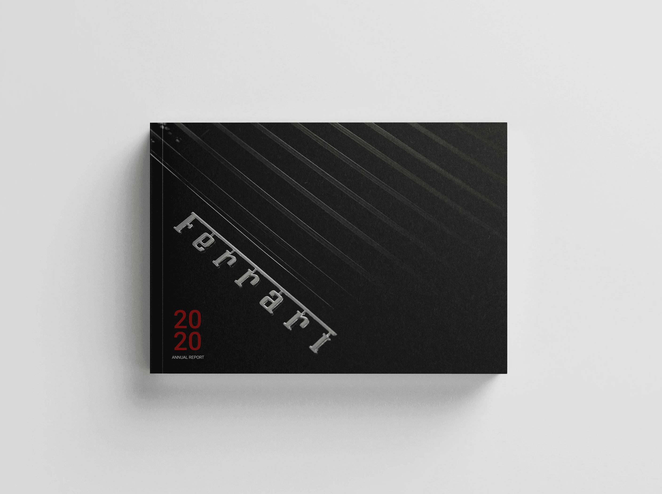 Black and white wave