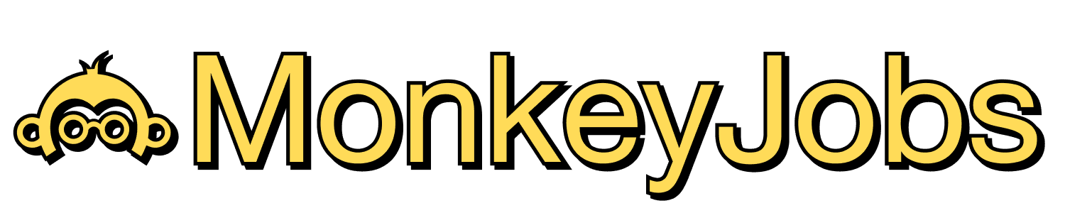 Monkey jobs twitter shilling logo