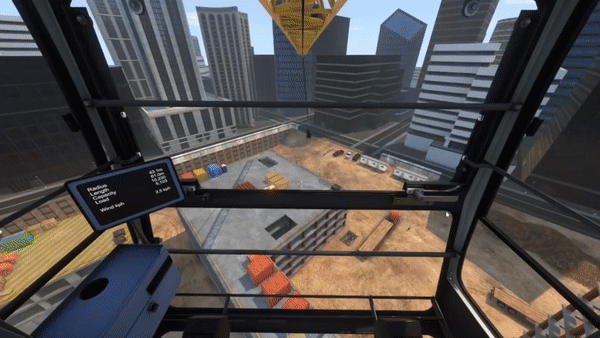 VR Crane Training ITI Serious Labs