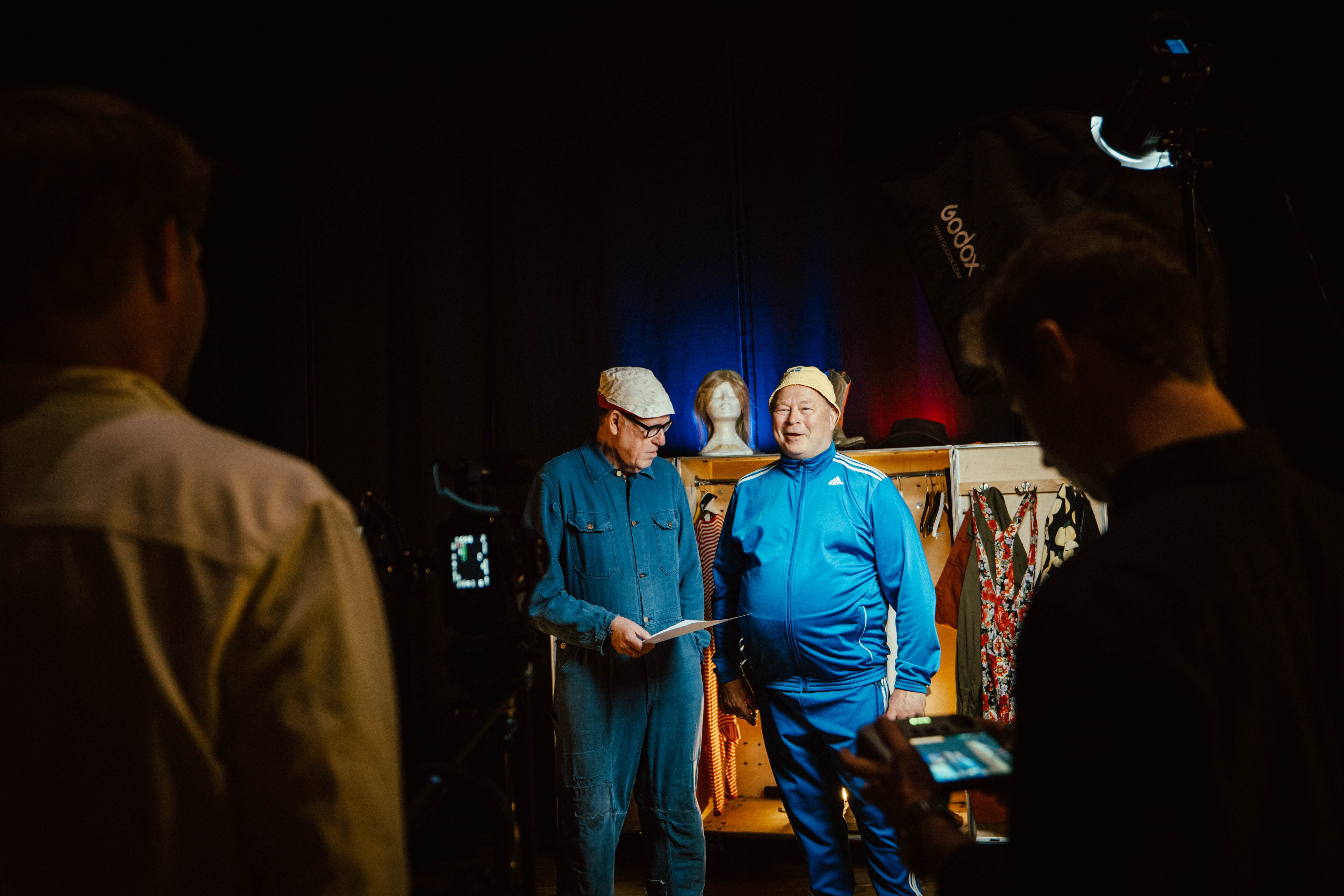 Inspelning av rörlig material på Galenskaparna