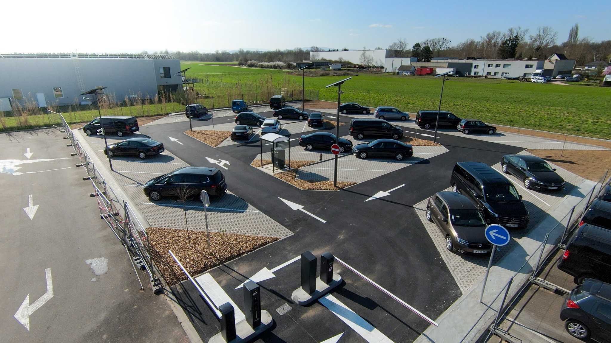 Parking longue durée aéroport Strasbourg Leon Car Park