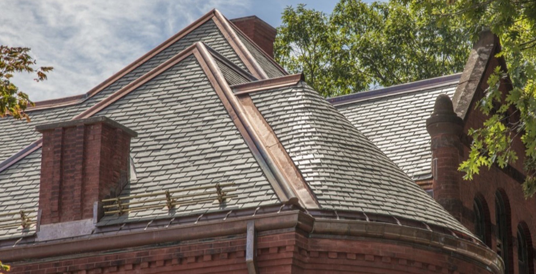 Heritage Slate Roofs on Listed Buildings