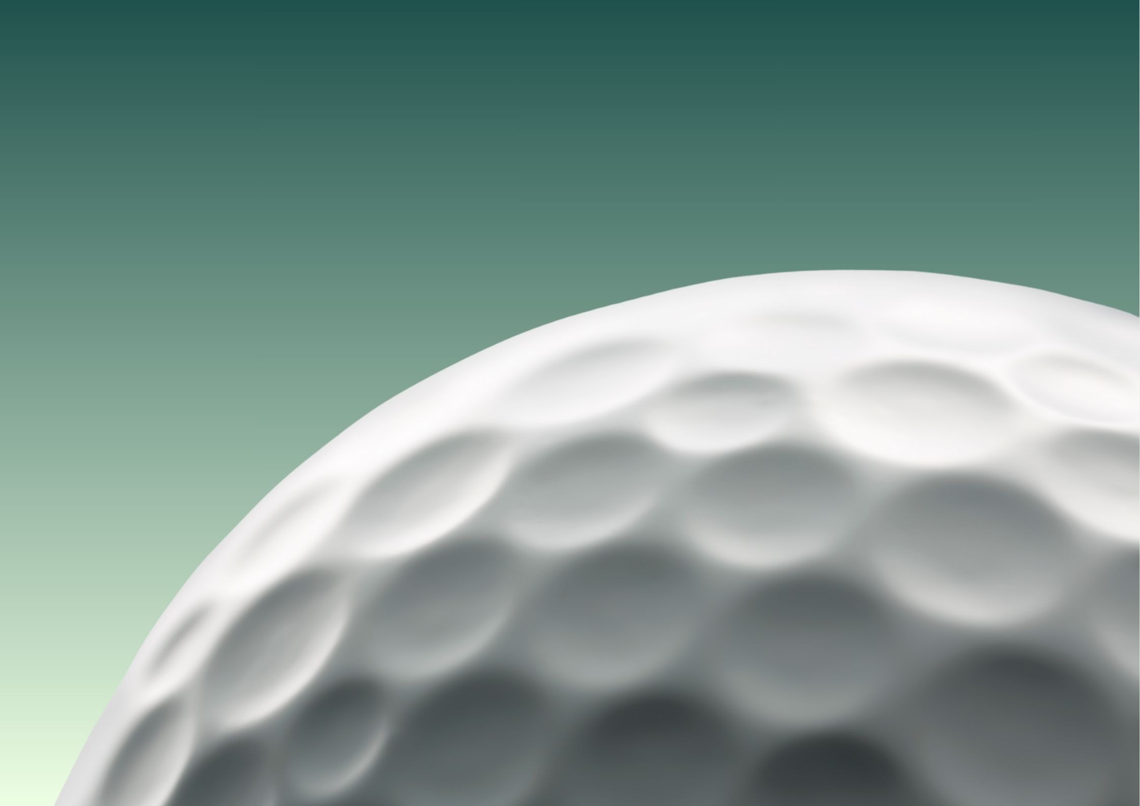 a close up of a white golf ball