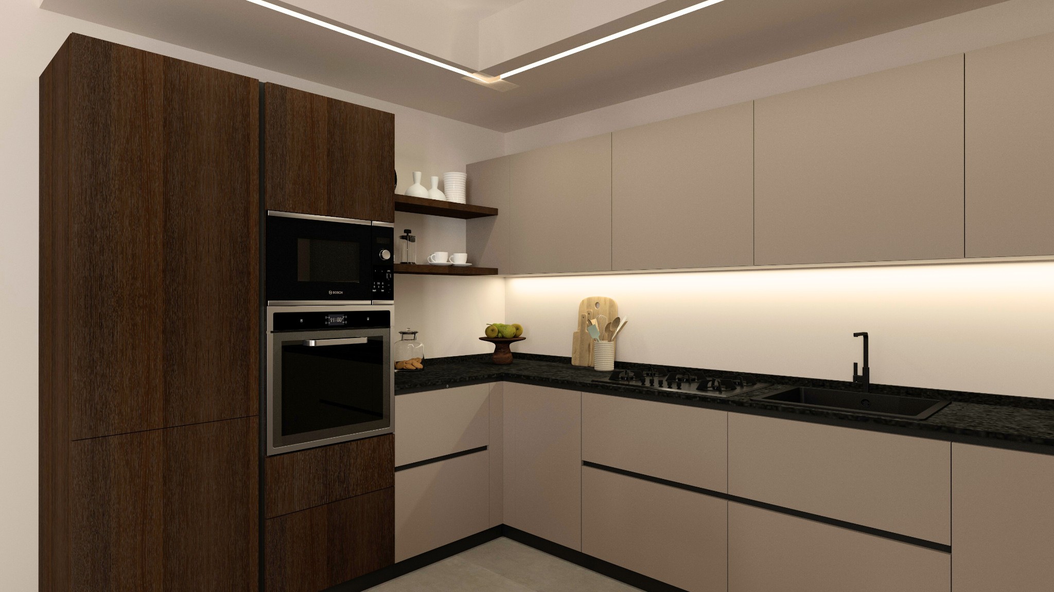 Progettazione cucina casa a Verona