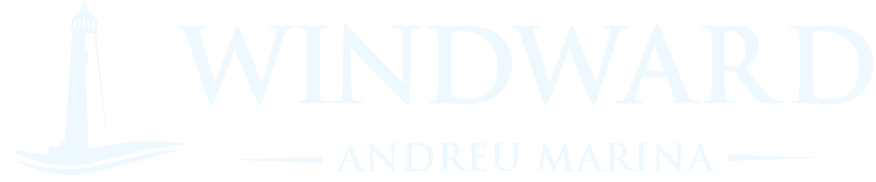 Windward at Amelia Island marina Logo white