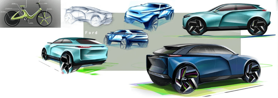 Car Renders by Harish C, AYA Design Academy