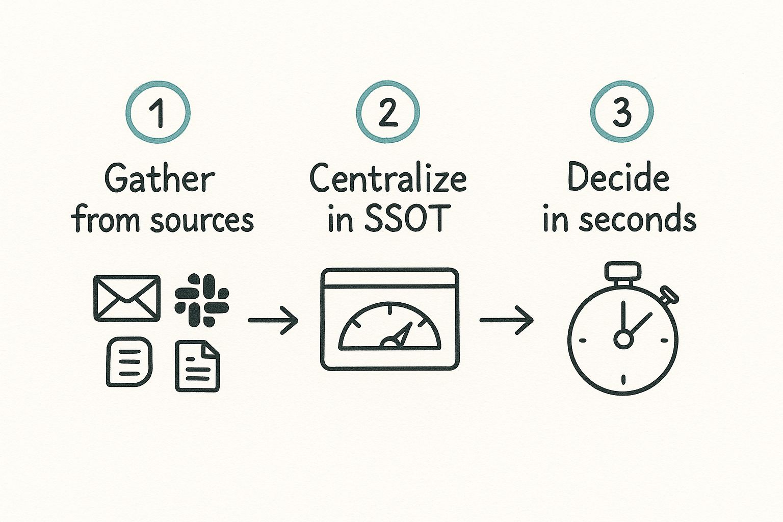 Infographic about how to manage multiple projects