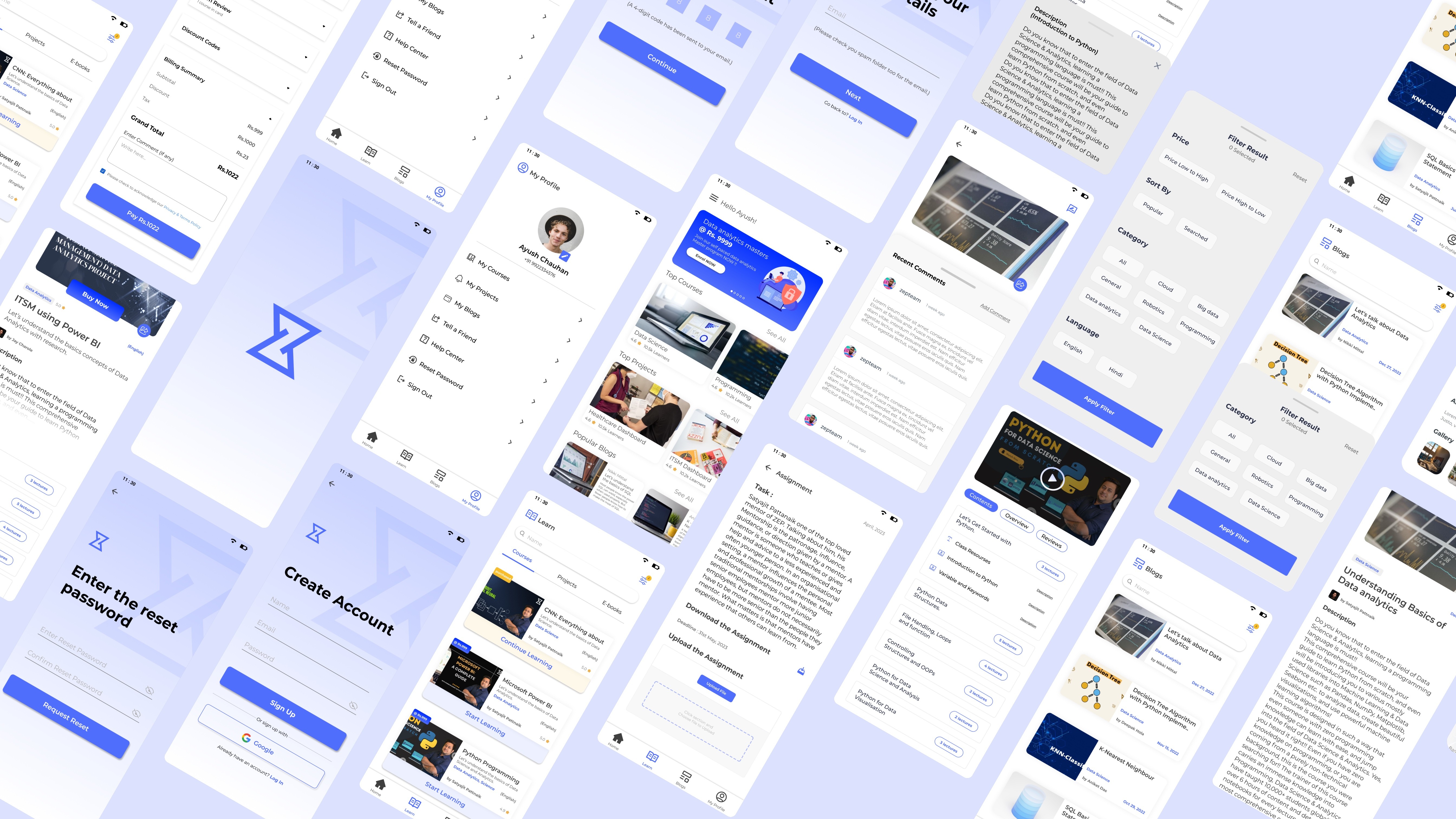 Modern home office setup with a monitor, ergonomic chair, keyboard, and indoor plants near a window with blinds.