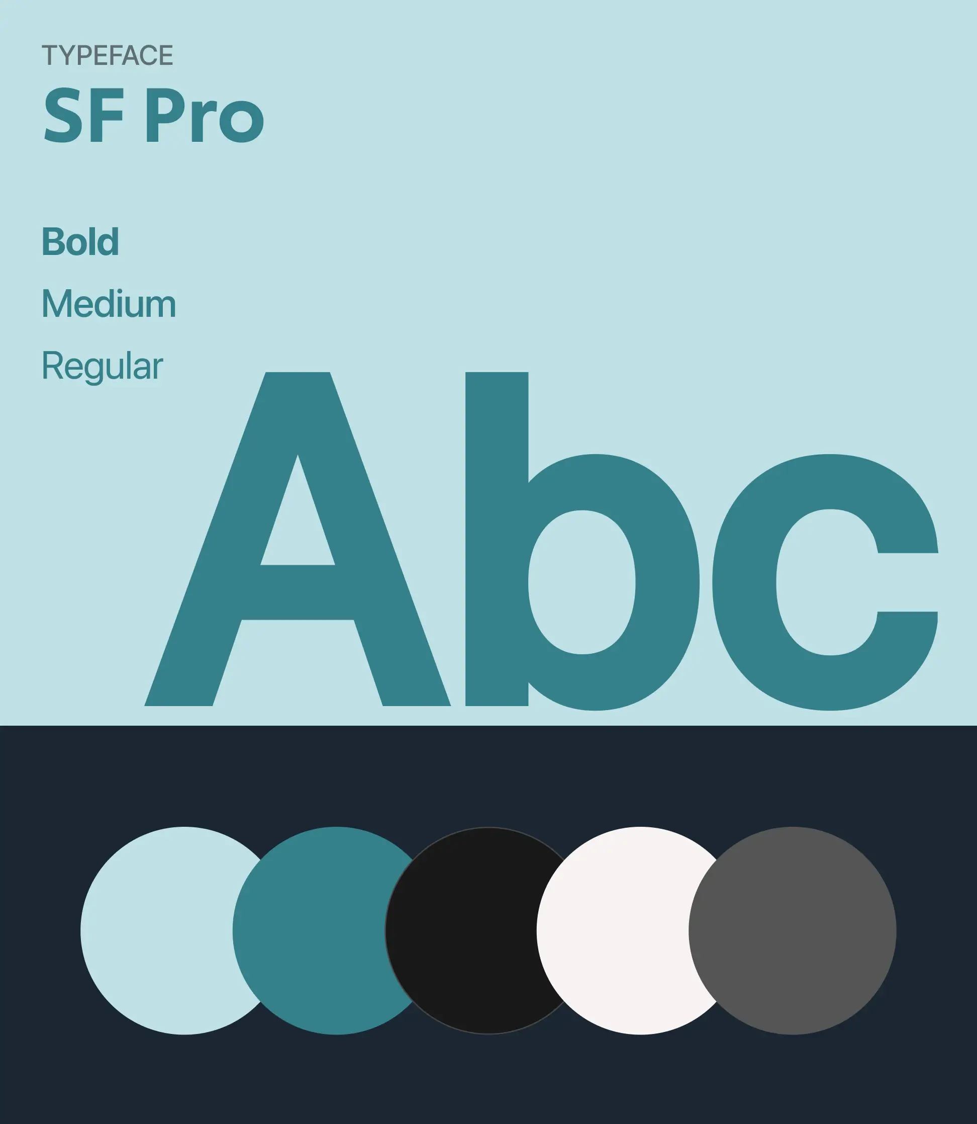 The colour scheme used throoughout the design