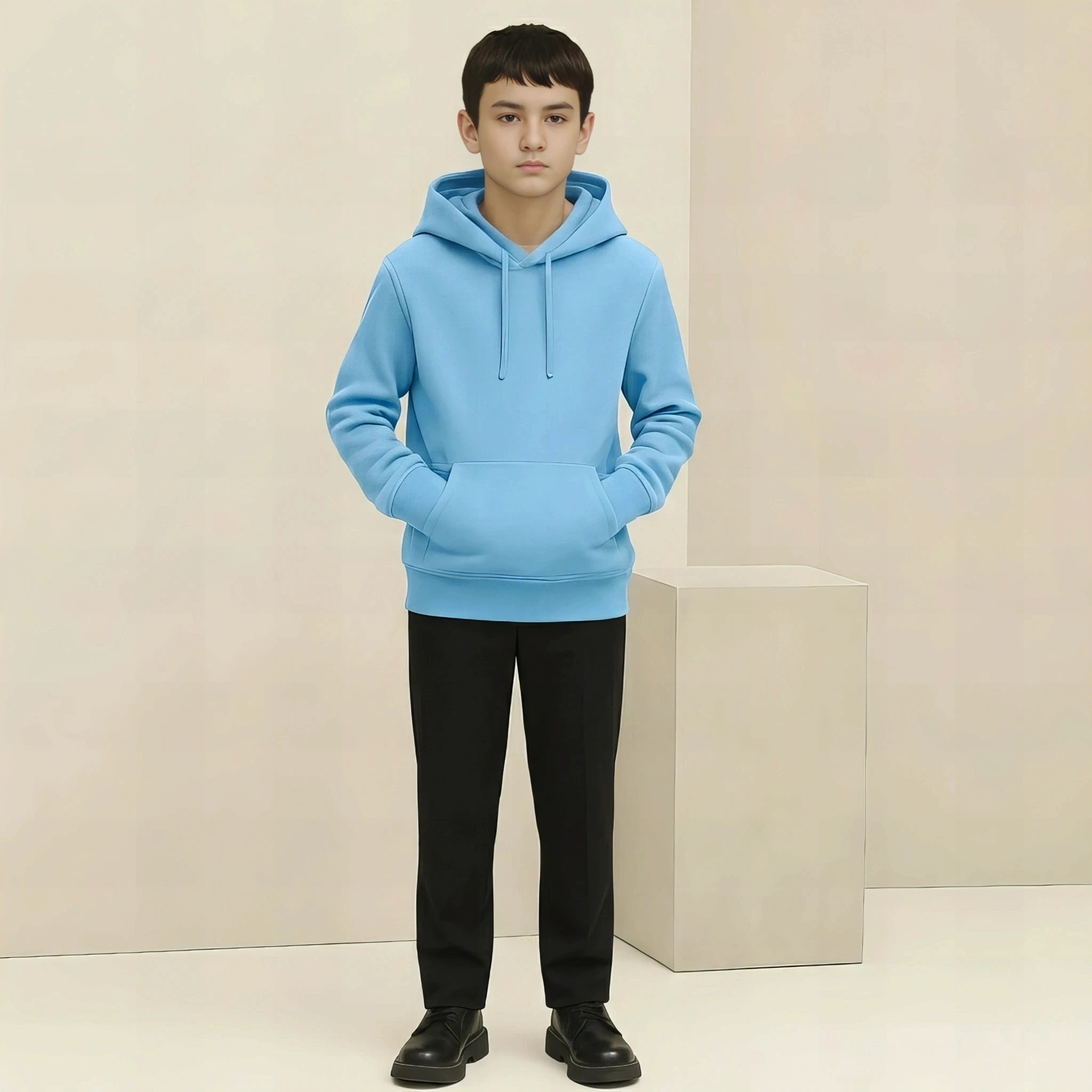 Smart Hoodie in Sky Blue