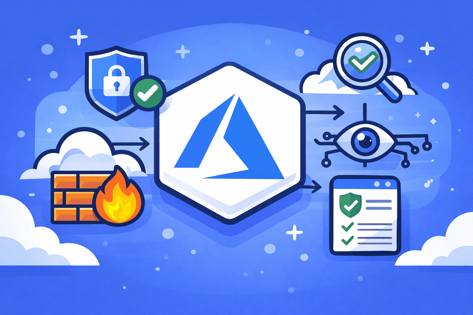 Azure cloud security tools for safer workloads.