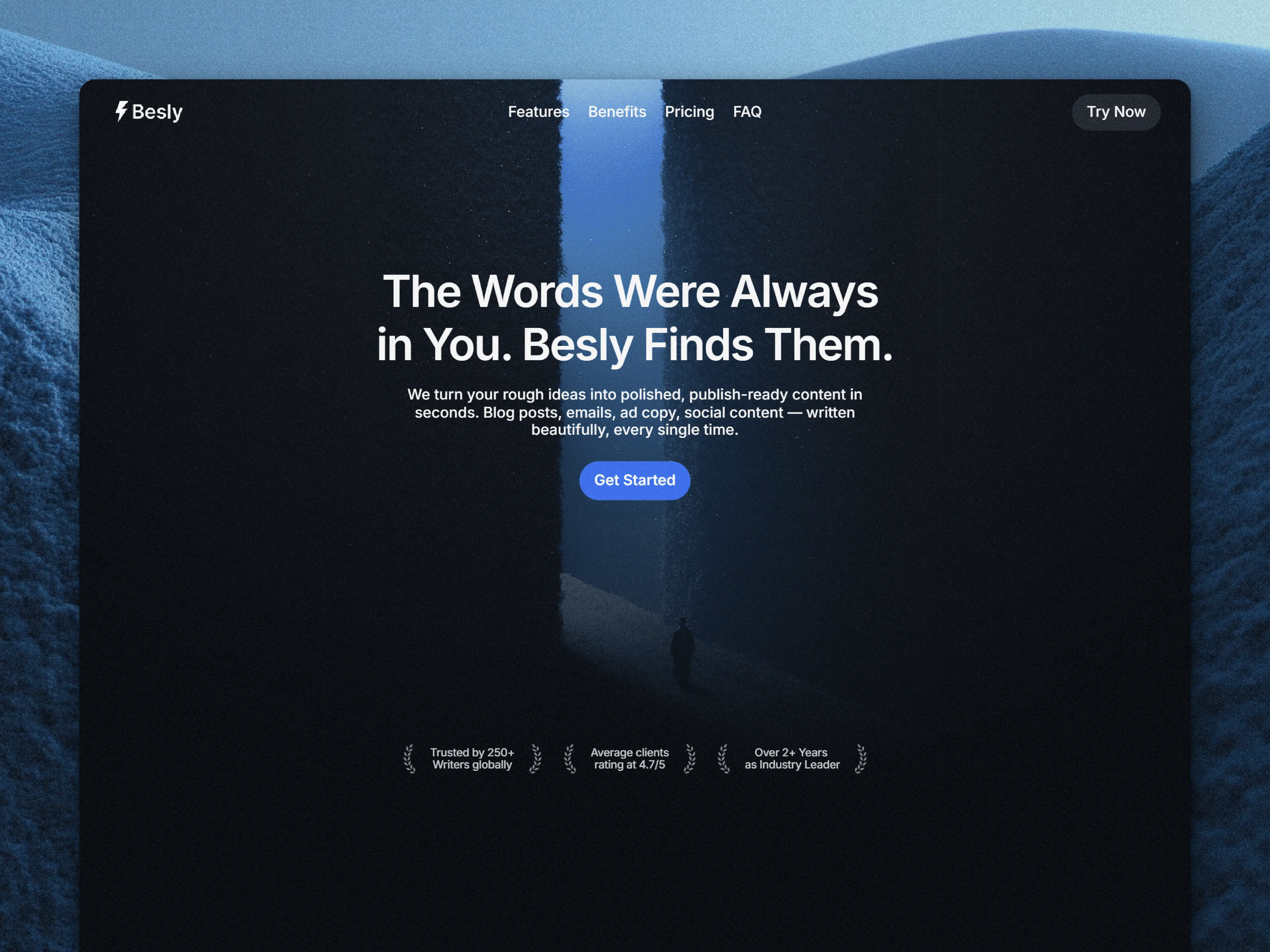 Besly Framer Template Thumbnail 1