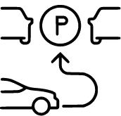 Automated parking icon