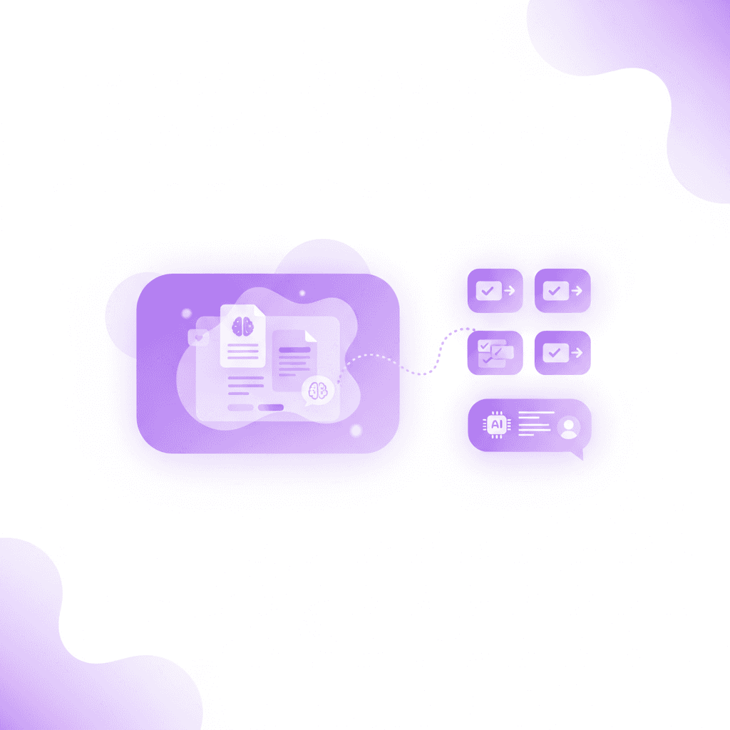 Penseum automatically generates study materials from PDFs
