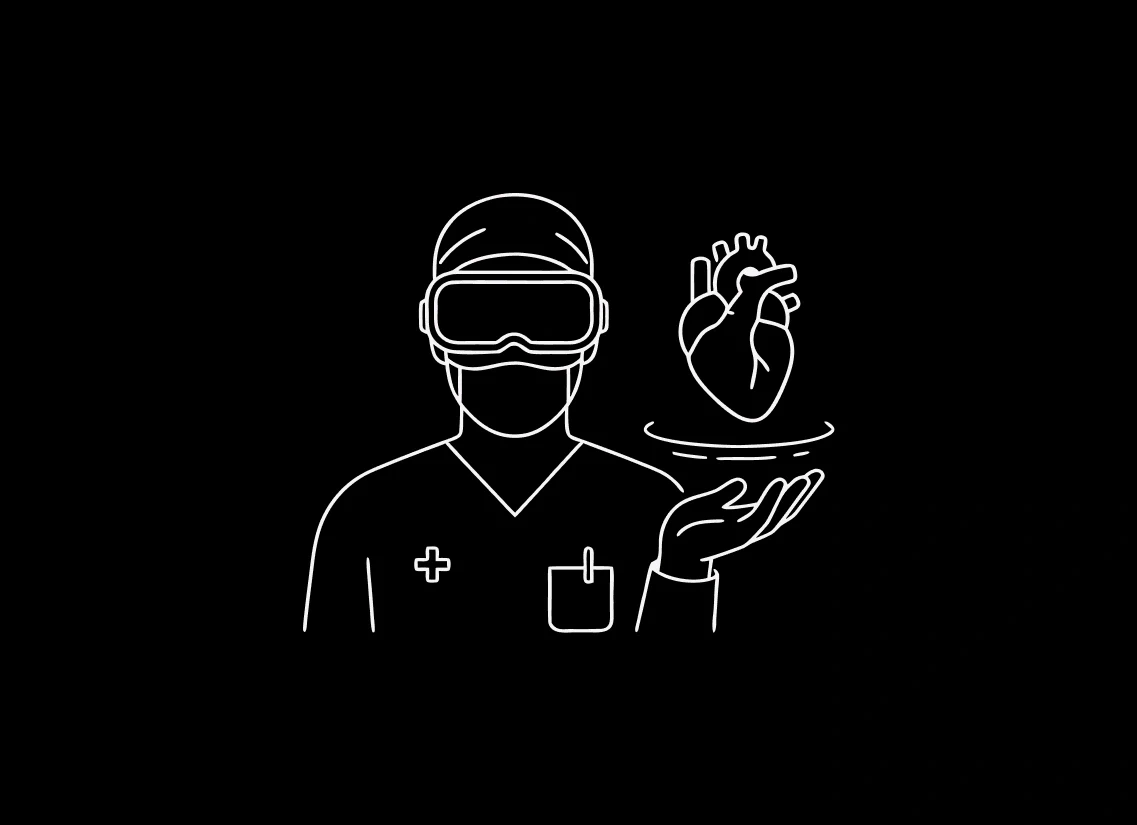 Virtual reality in healthcare guide for 2026 covering AR, VR, MR and XR applications, evidence and implementation.