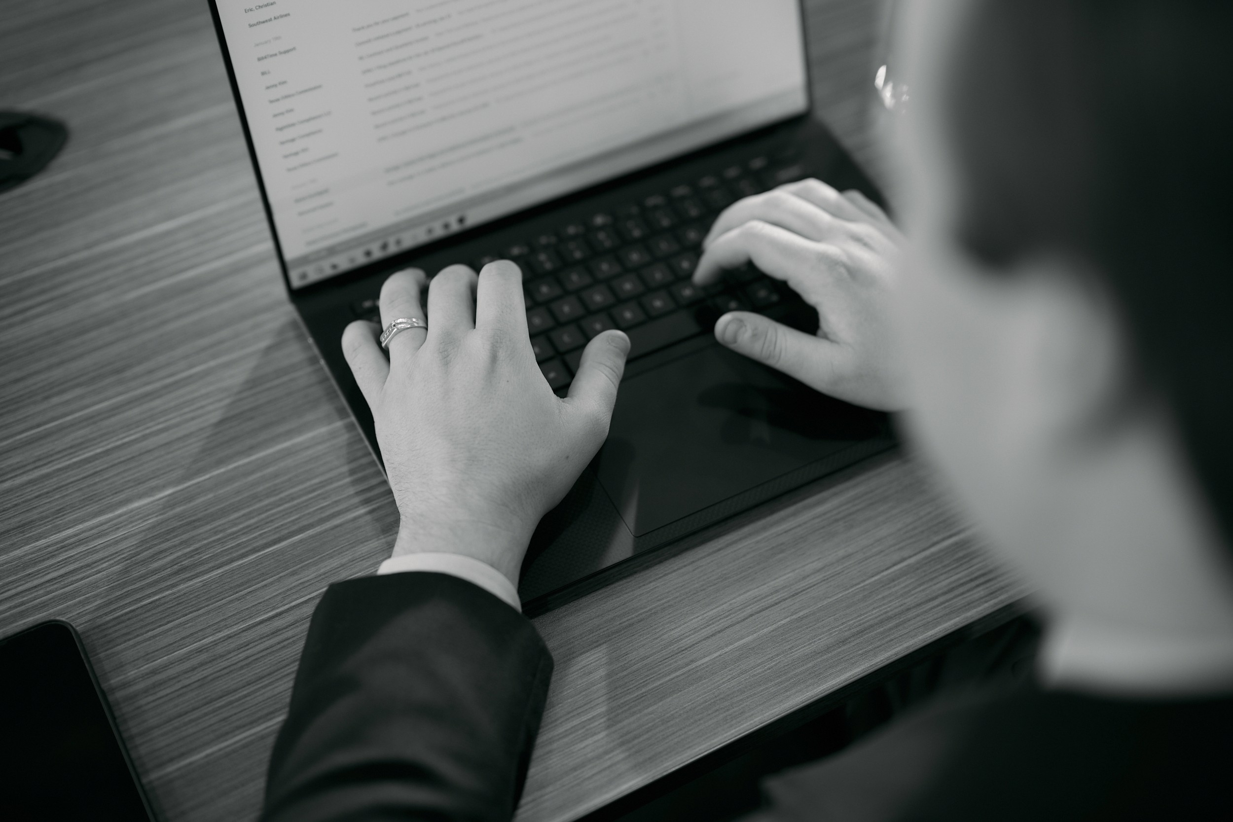 Athlete winning a race