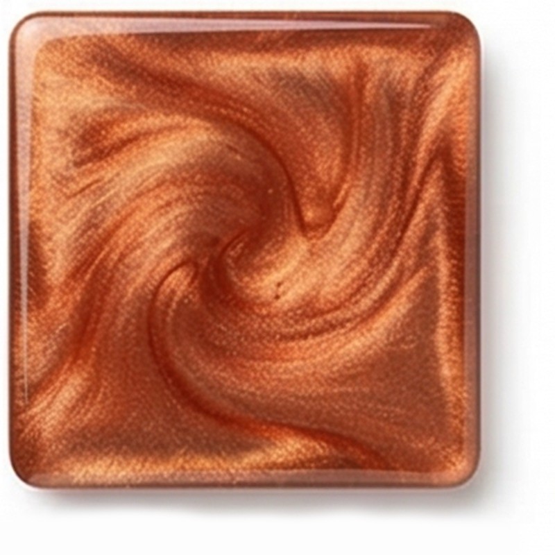 Copper resin colour swatch