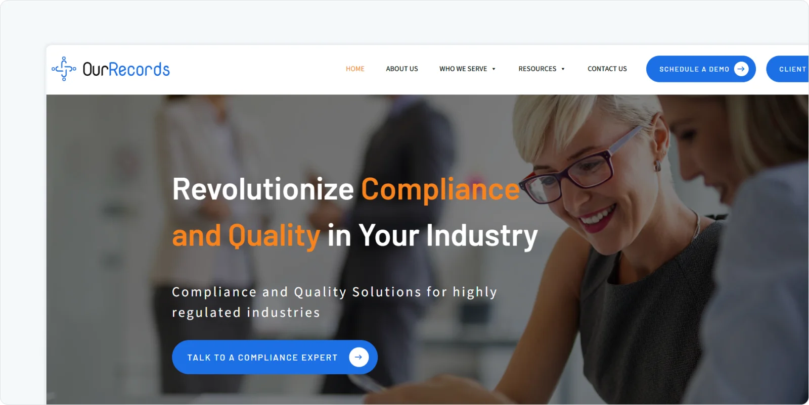 ourrecords-homepage