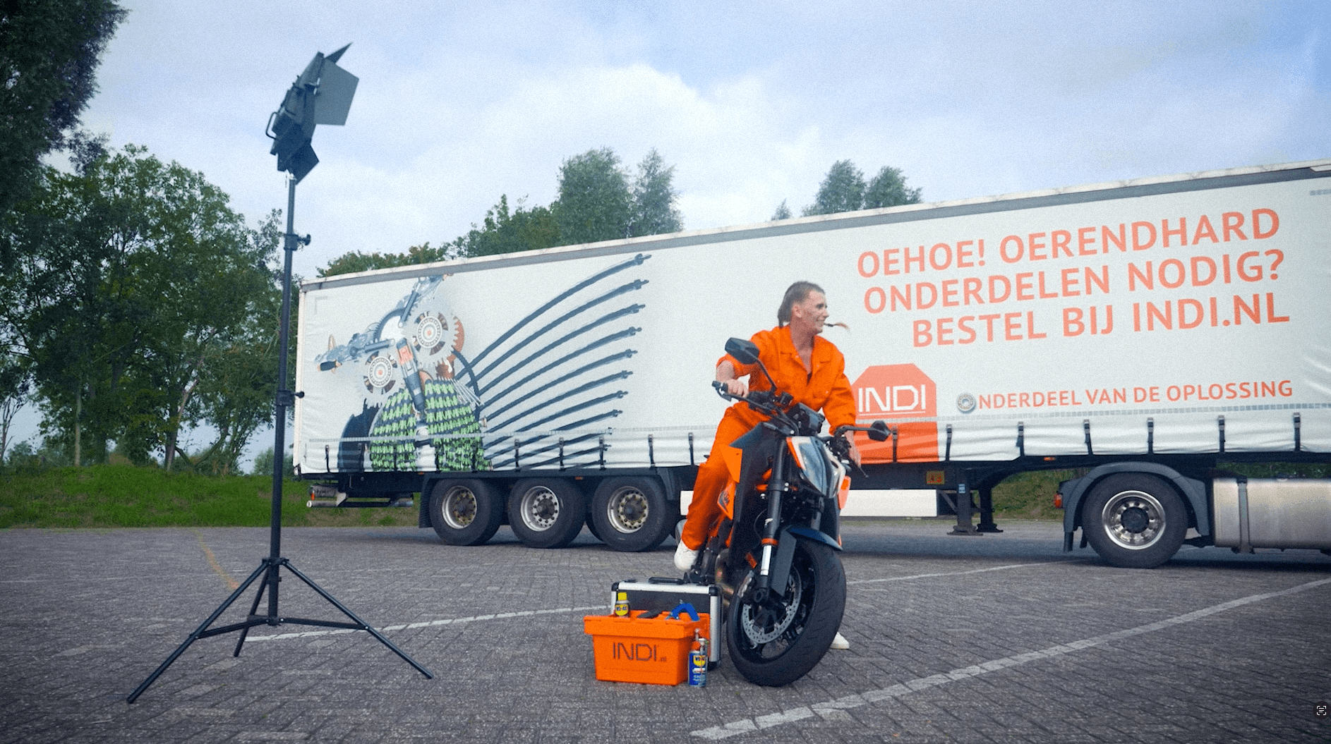 INDI vrachtwagen content