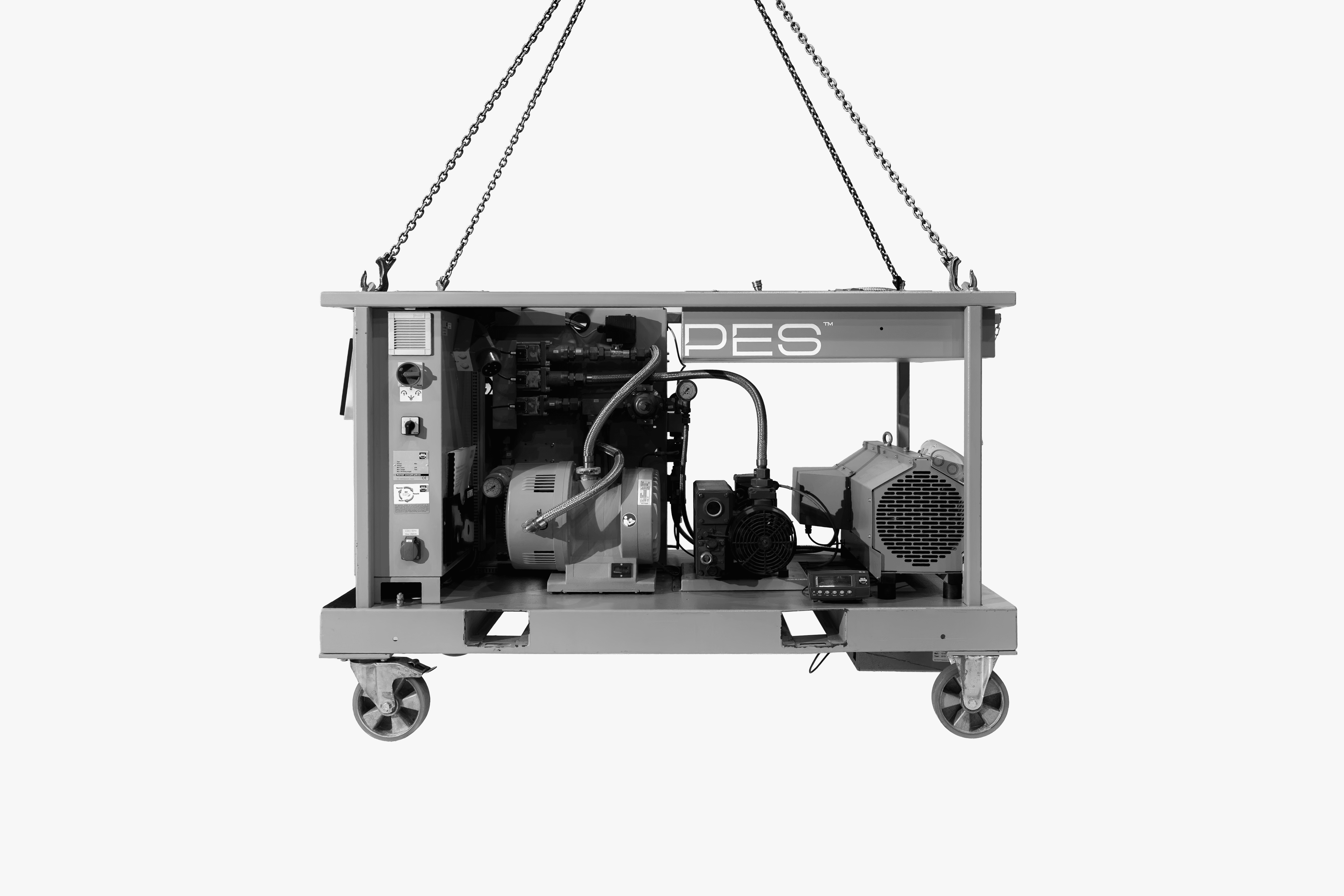DILO SF6 gas service cart at PES, Leeds