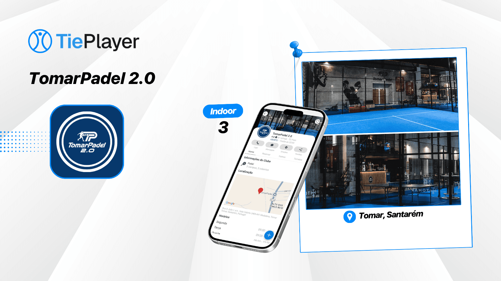 Book a padel court at TomarPadel 2.0