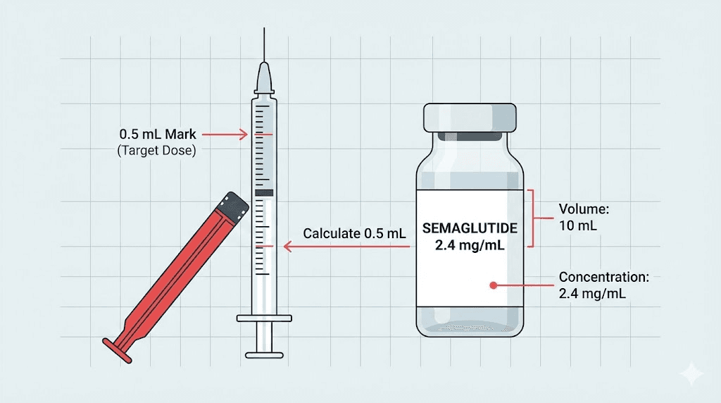 How to verify semaglutide dosage from compounded vials