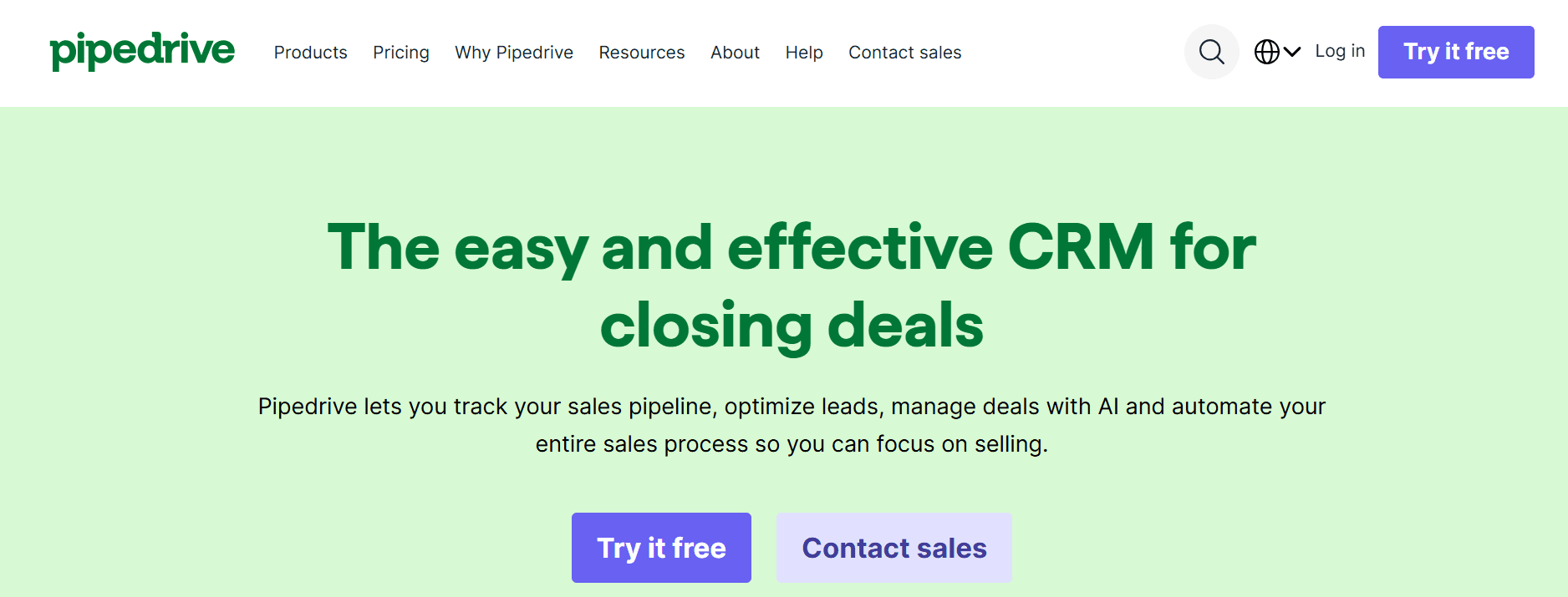pipedrive - Lead Nurturing Tools