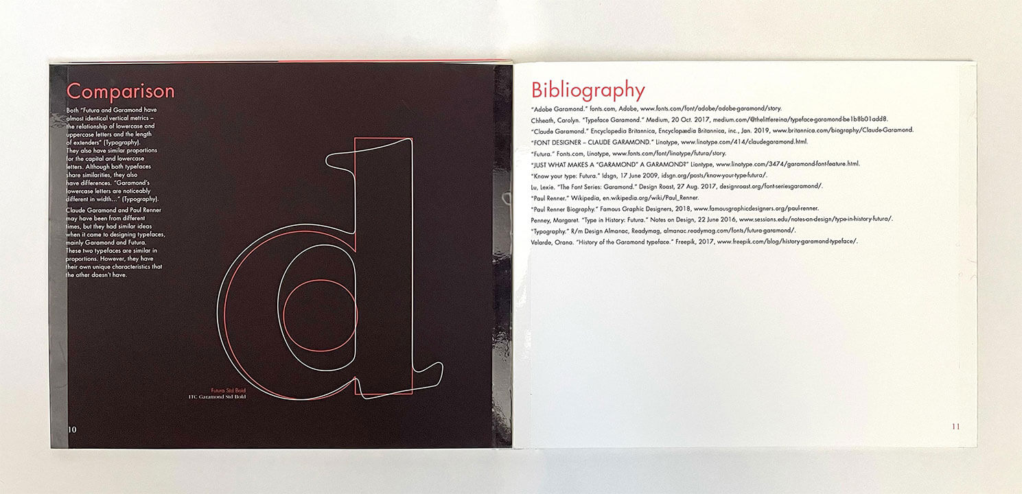 Comparison and Bibliography