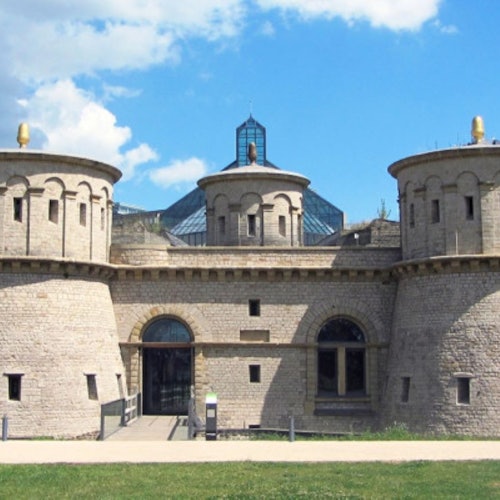 Facade of the museum Dräi Eechelen