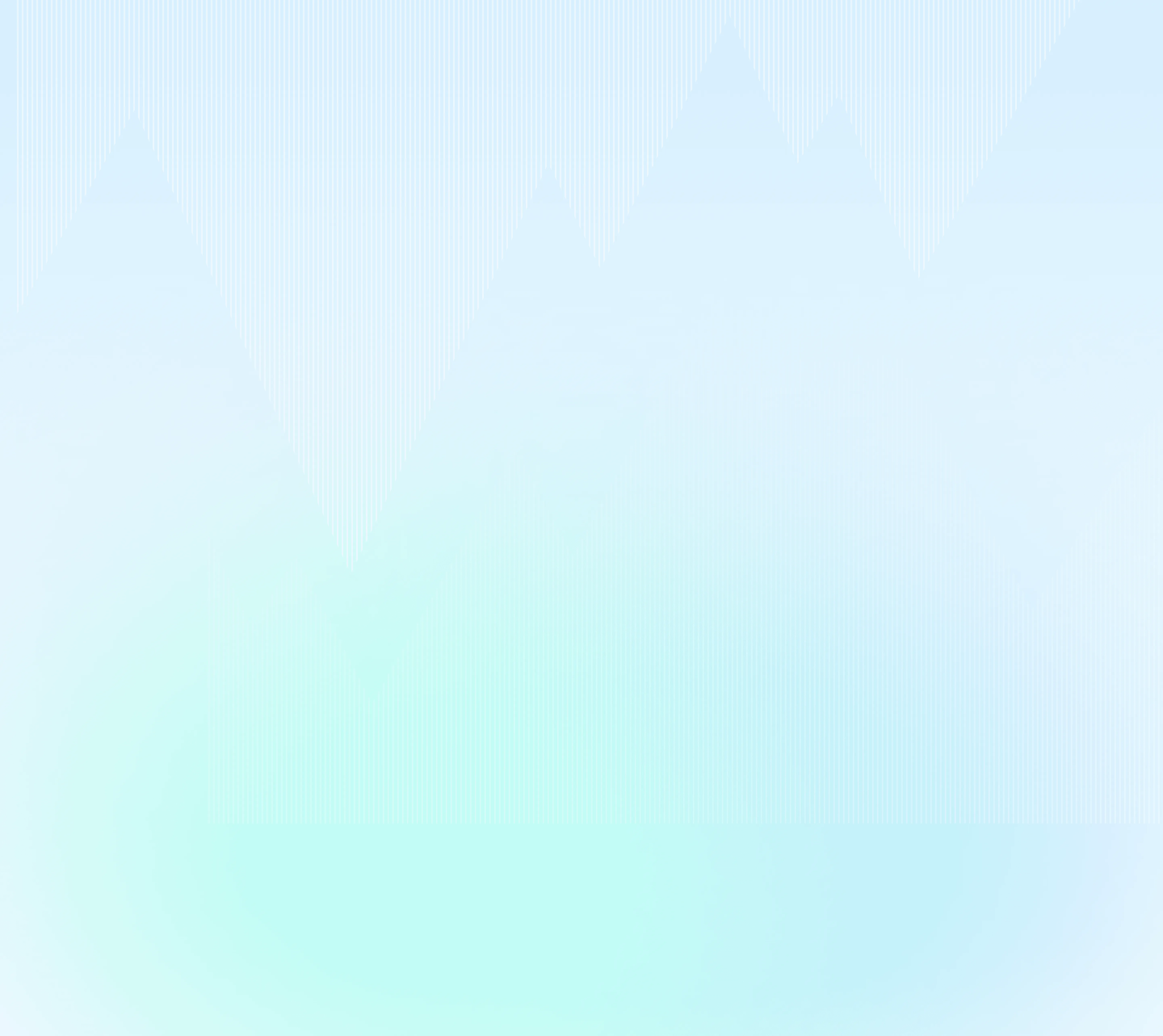 Abstract image with light blue and green hues blending, creating a soft and calming visual effect.