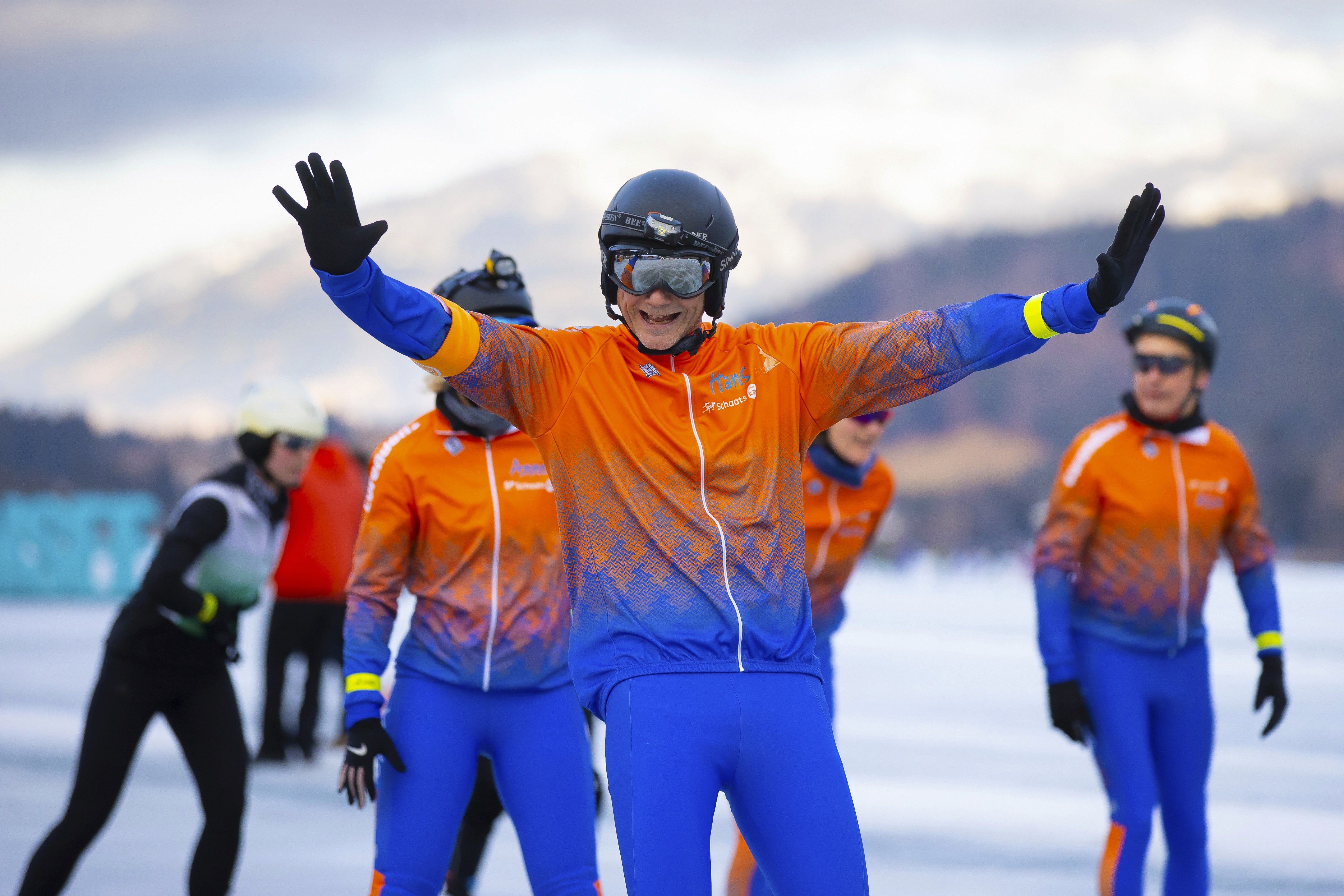 Schaatsen op de Weissensee