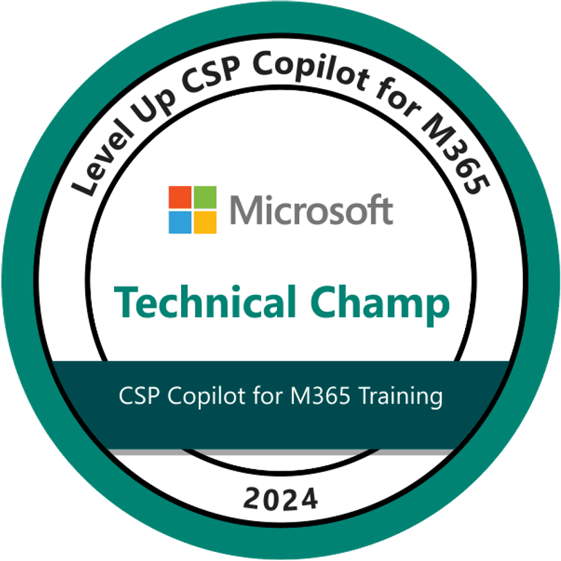 Enora sertifikaatti, Microsoft Technical Champ