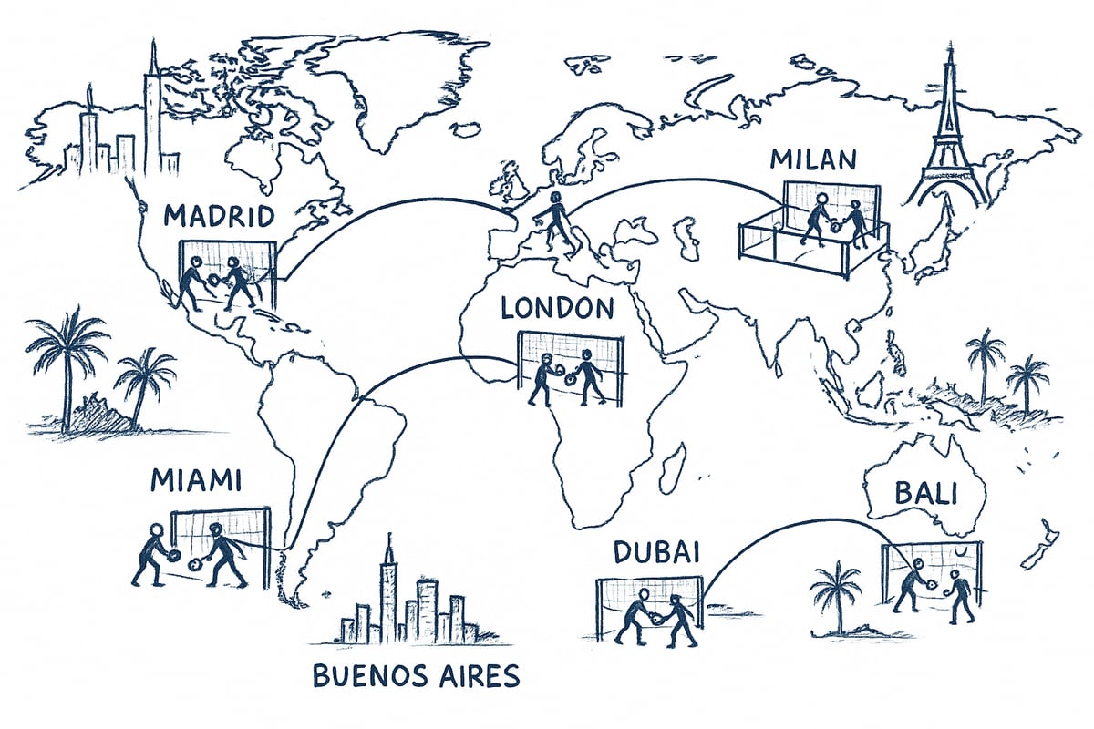 The Global Padel Boom: Who’s Leading the Charge?