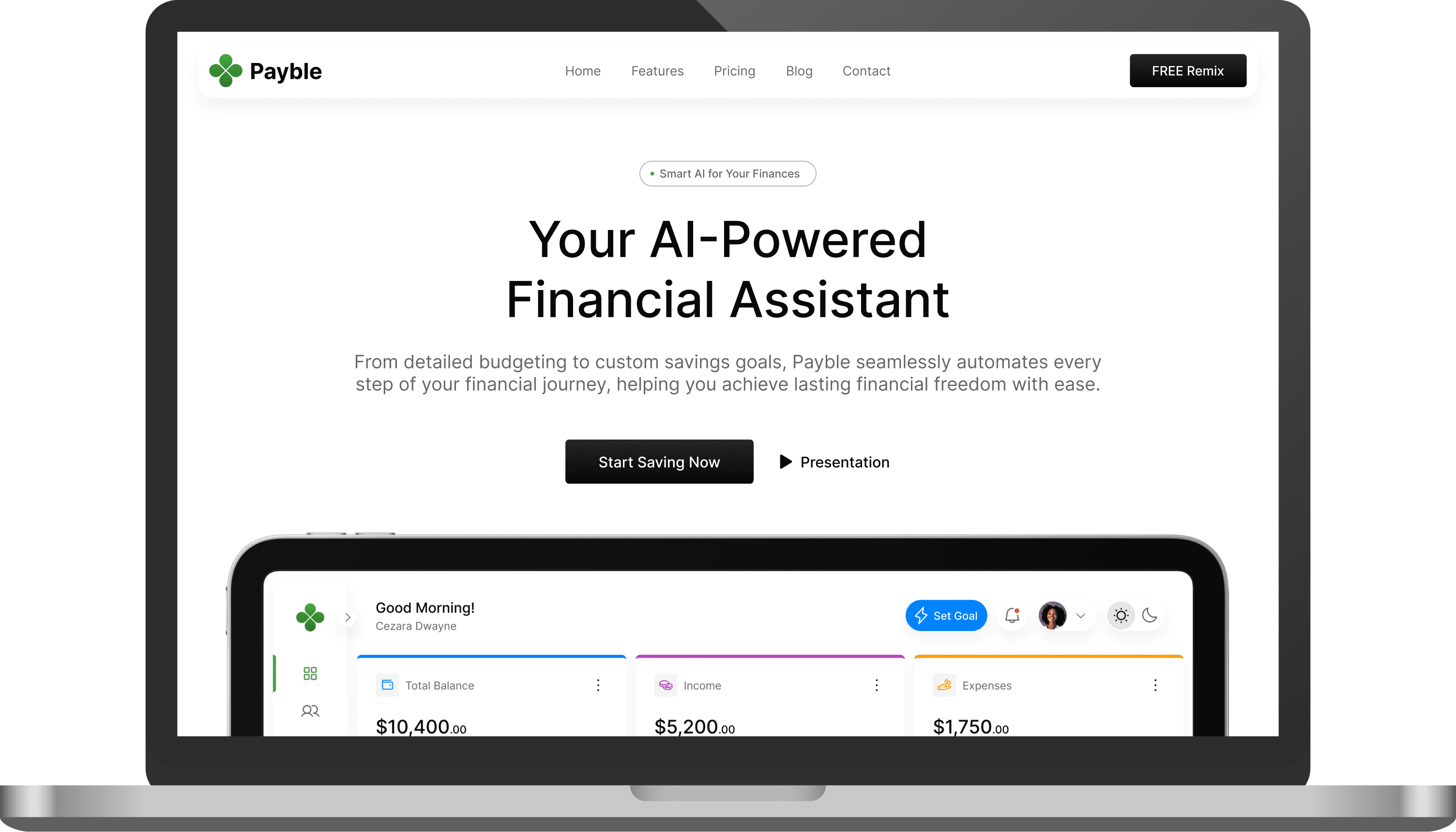 Payble Website in Framer