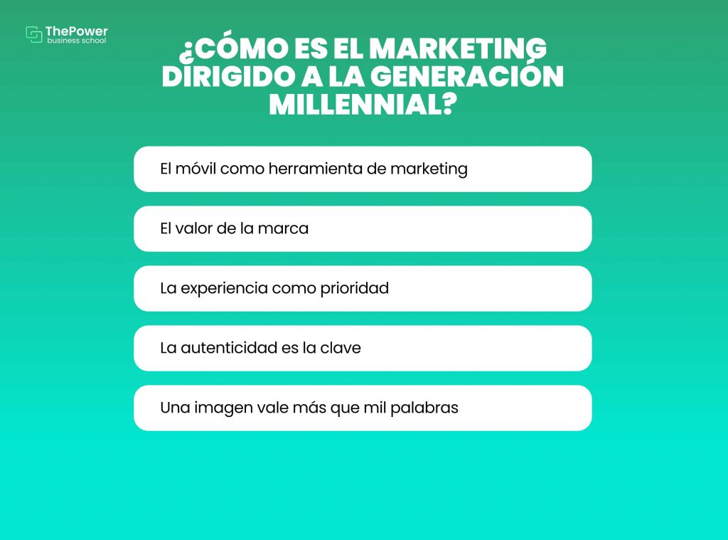 cómo es el marketing dirigido a la generación milenial