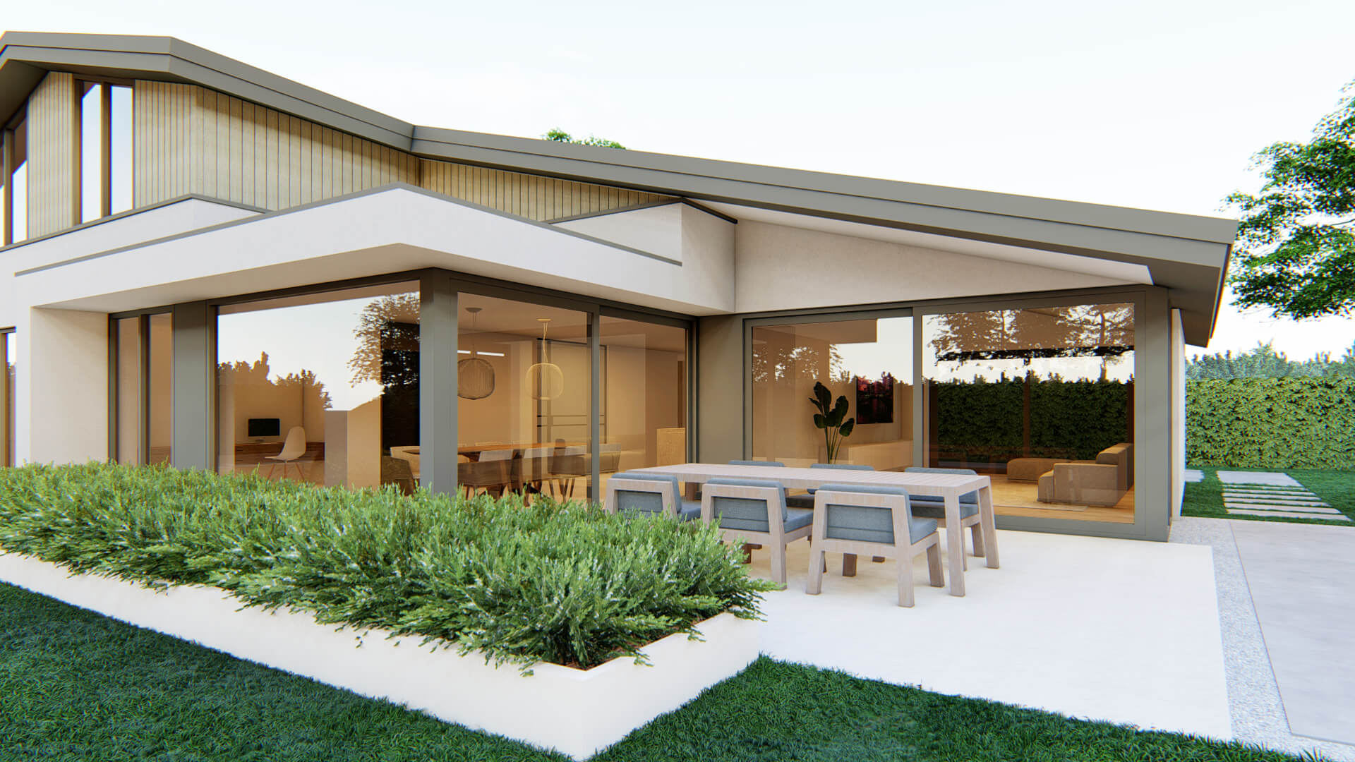 Moderne renovatie Jaren 70 huis