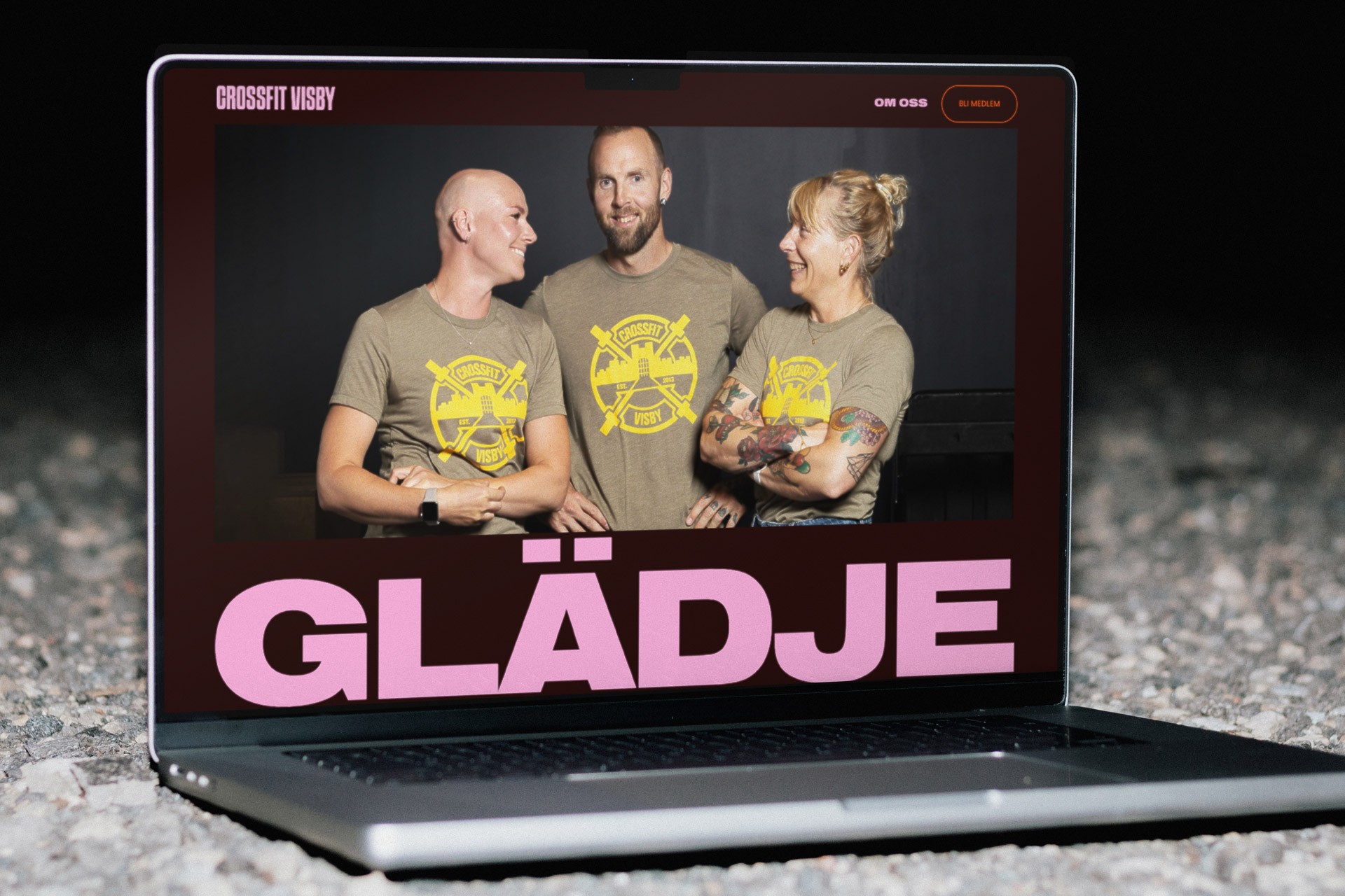 crossfit visby webbdesign