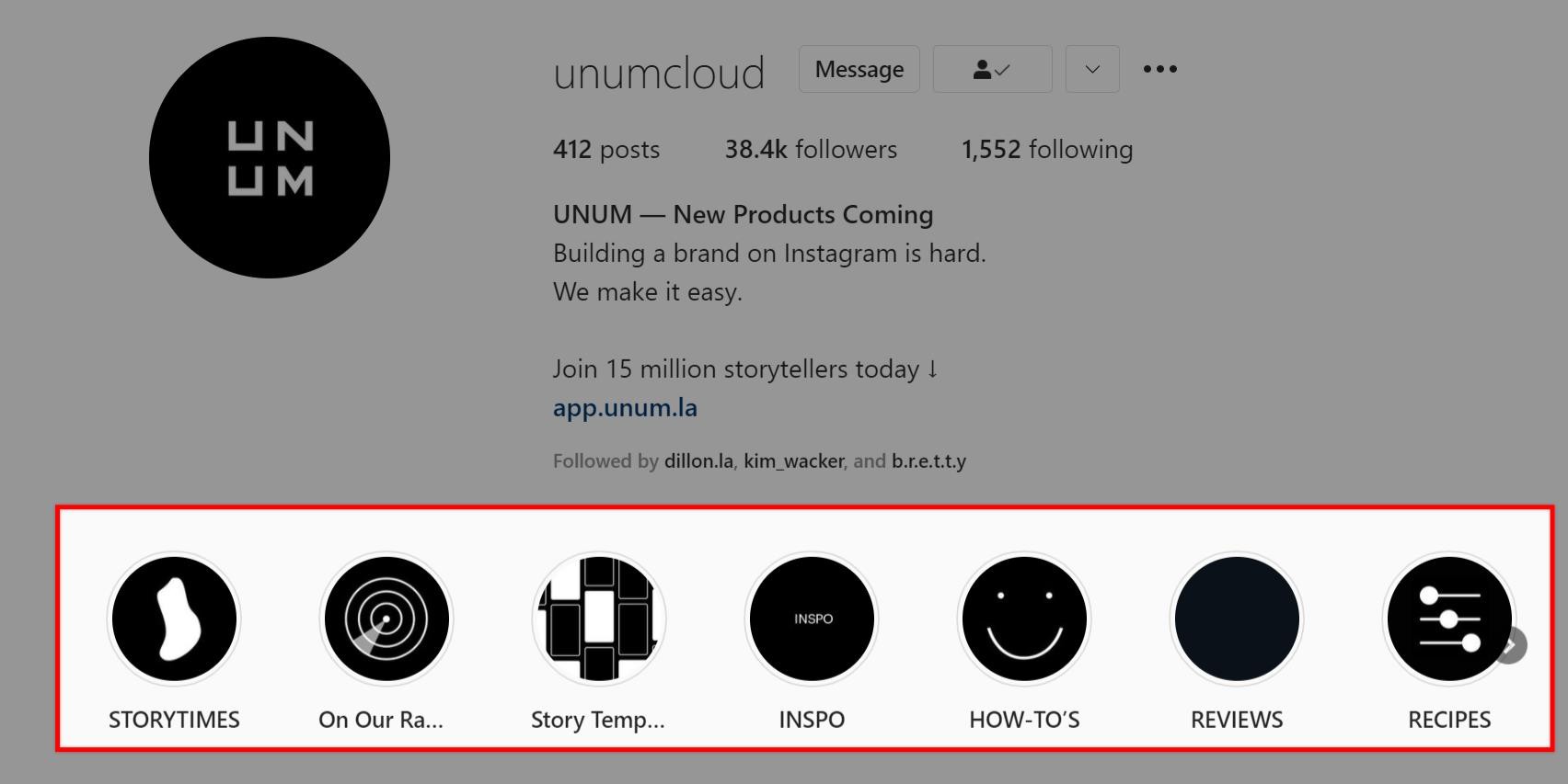UNUM Stories