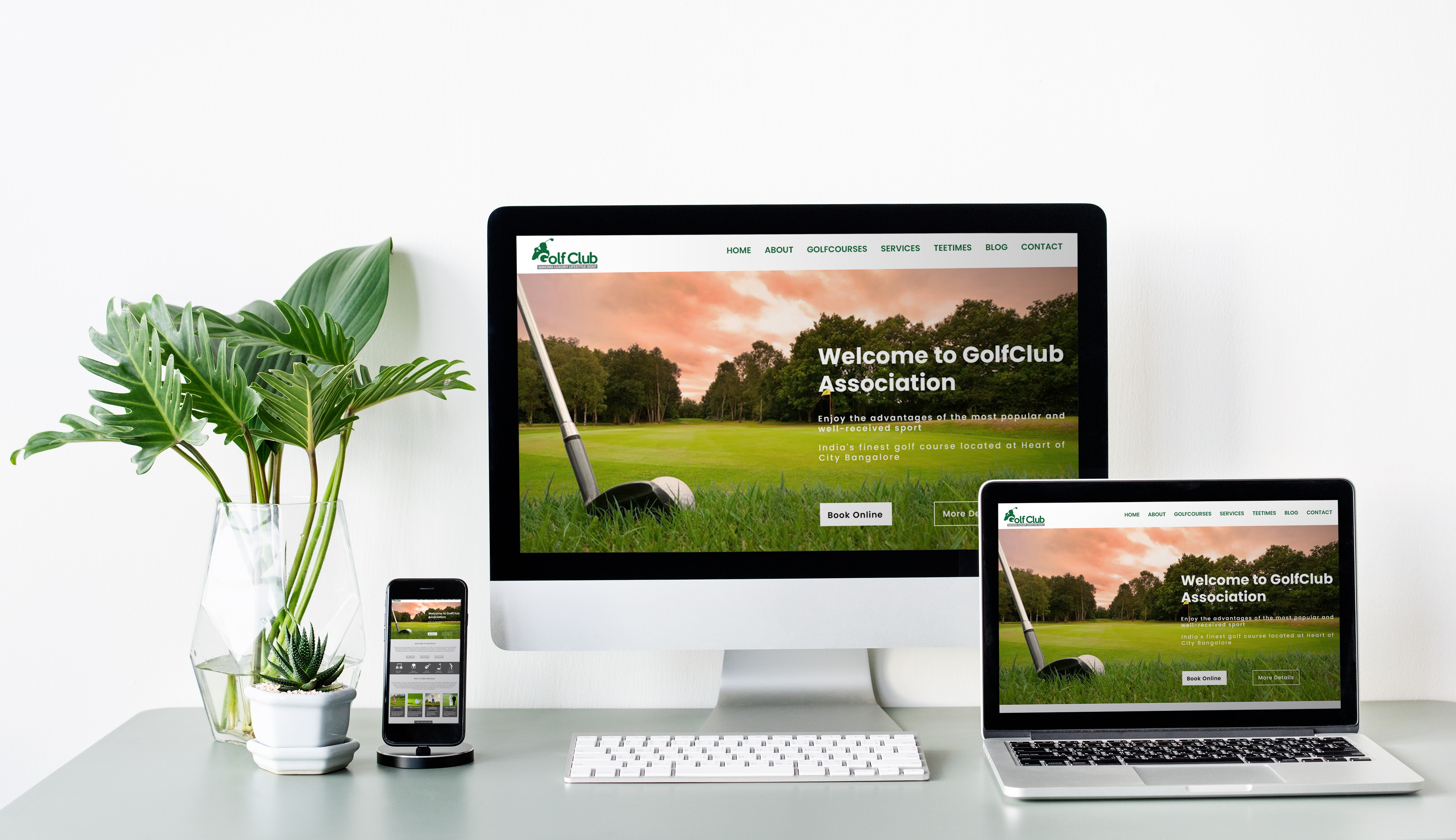 Golf Club mockup raghavendrra