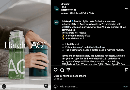 brand partnership example