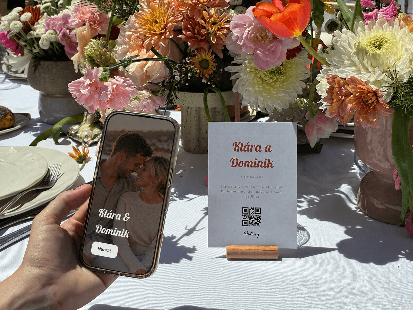 Uploading to Wediary