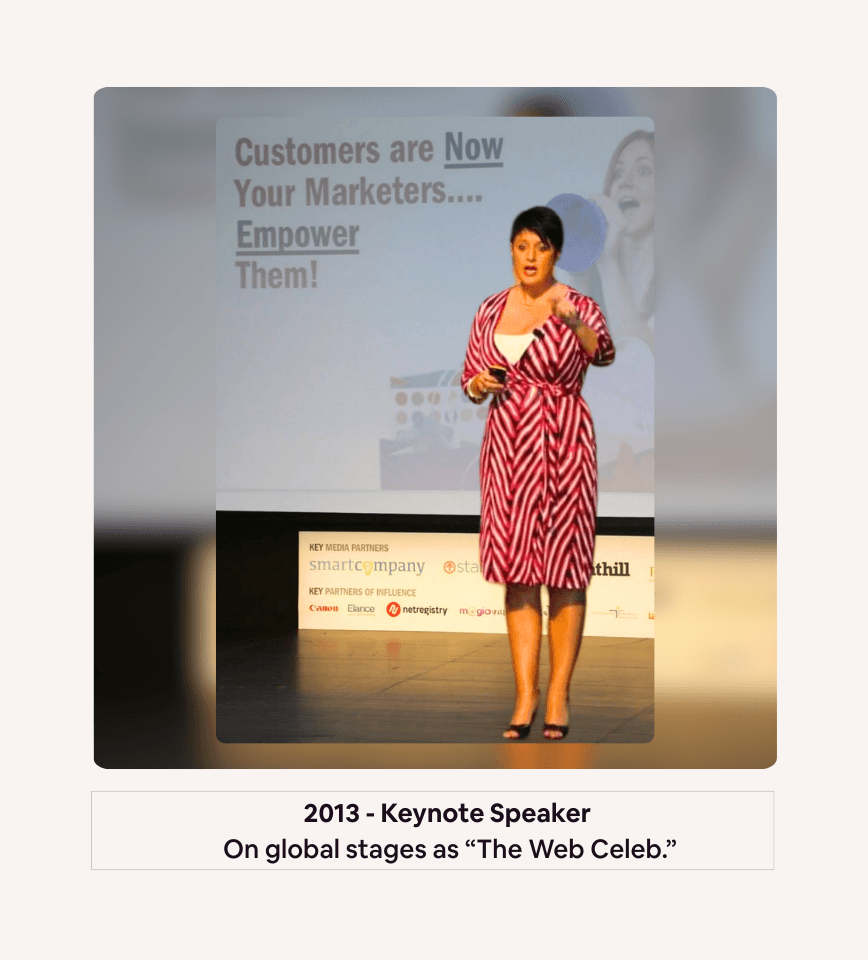 Professional speaking training by Kylie Bartlett as a keynote speaker on global stages for leadership communication.