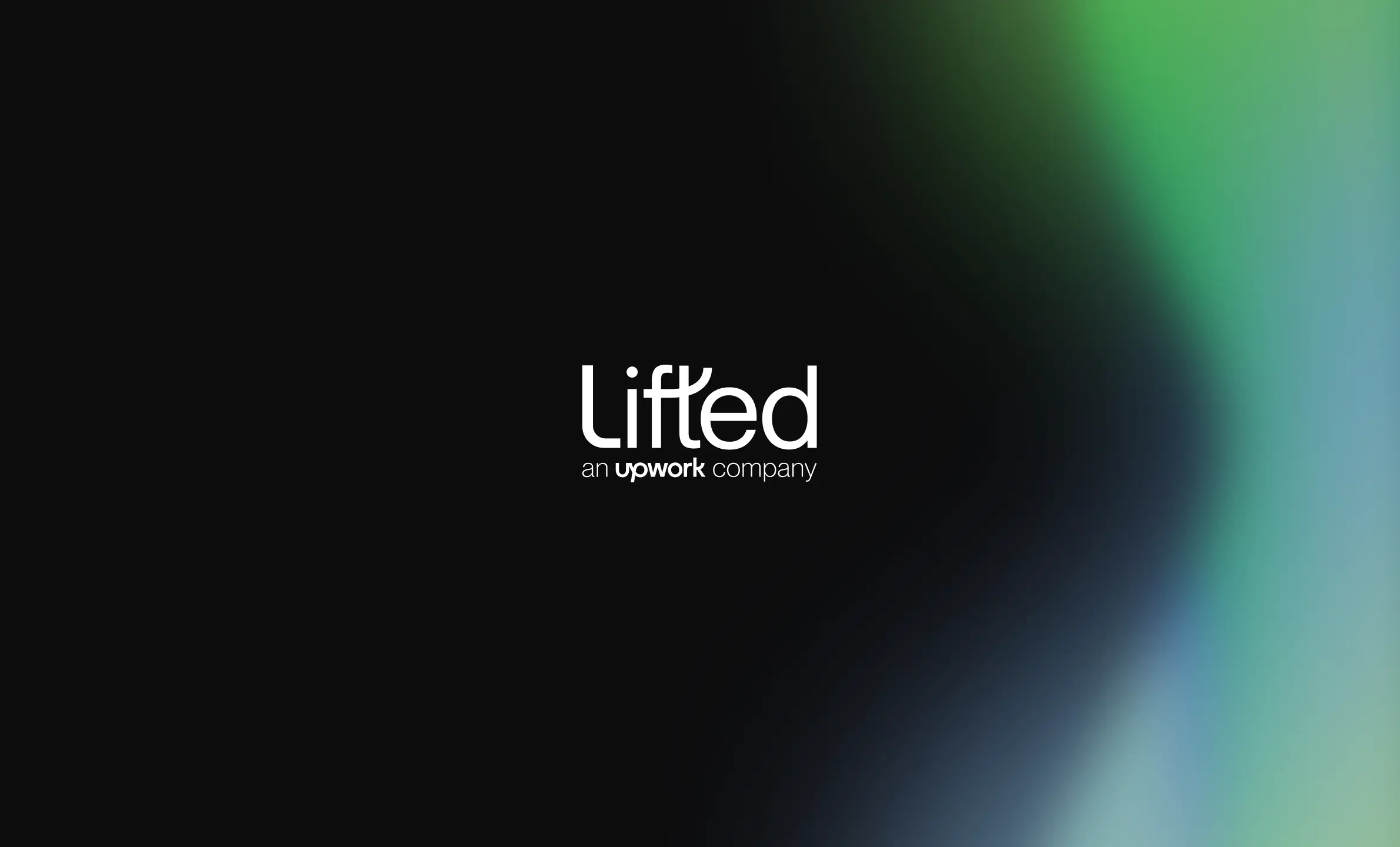 Lifted logo during event
