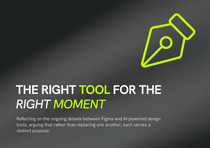 Right Tool For Right Moment Thumnail with Pentool Illustration