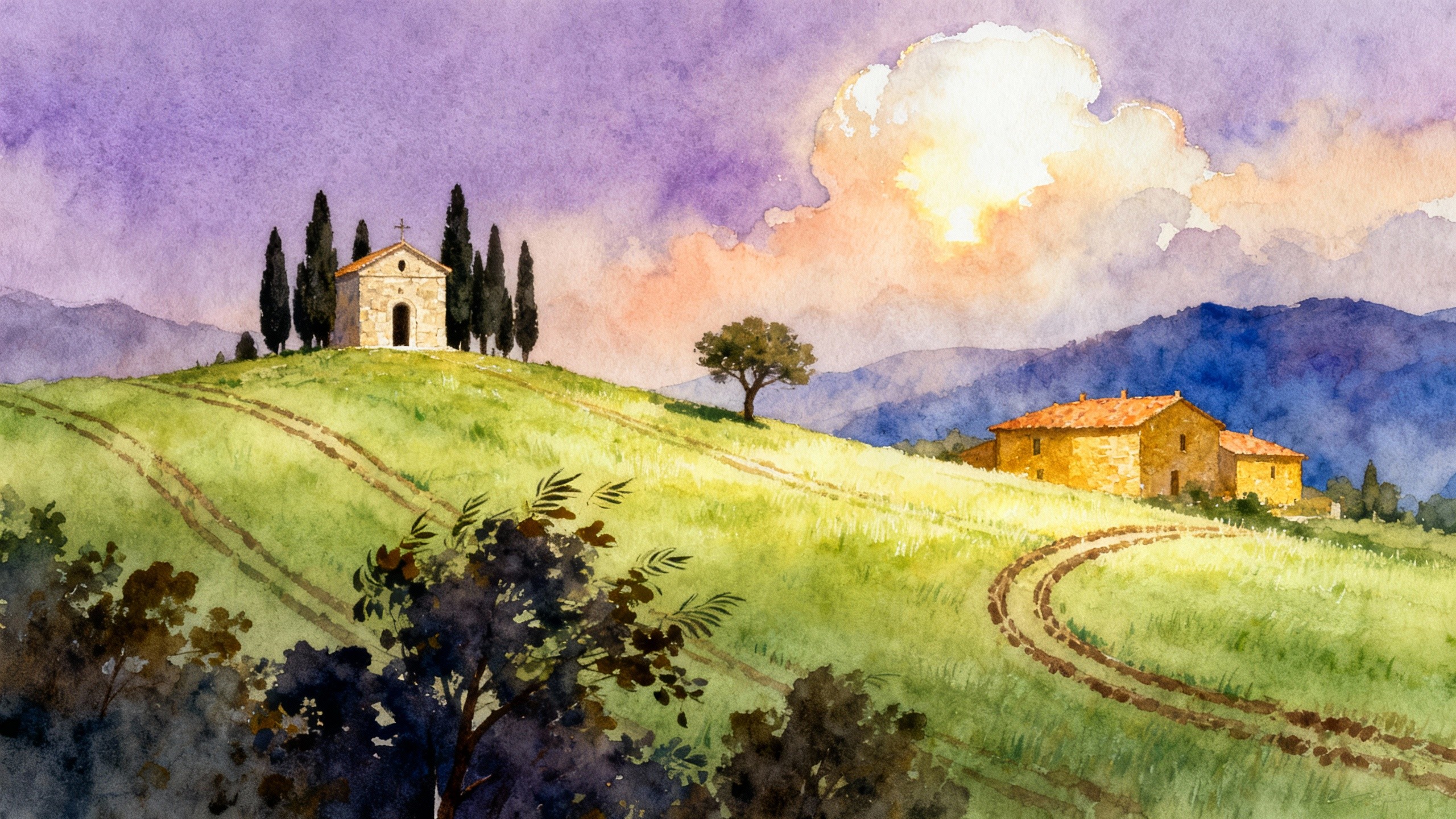 abstract green background image