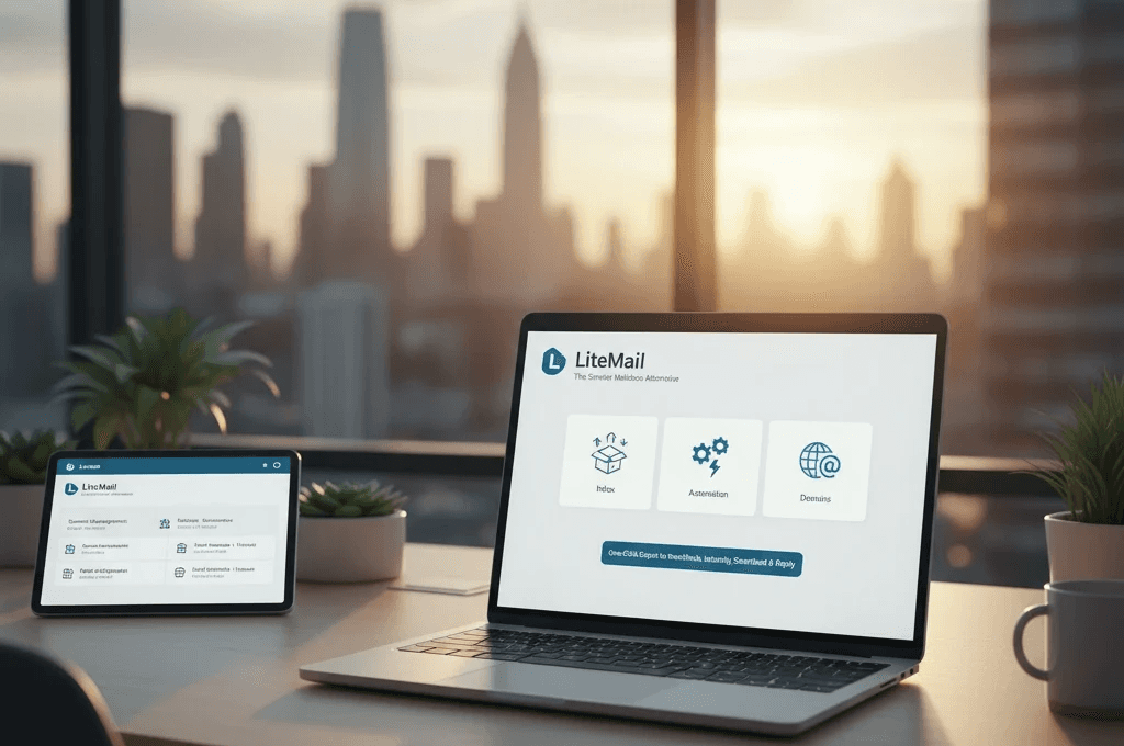 LiteMail: Modern Maildoso Alternative banner